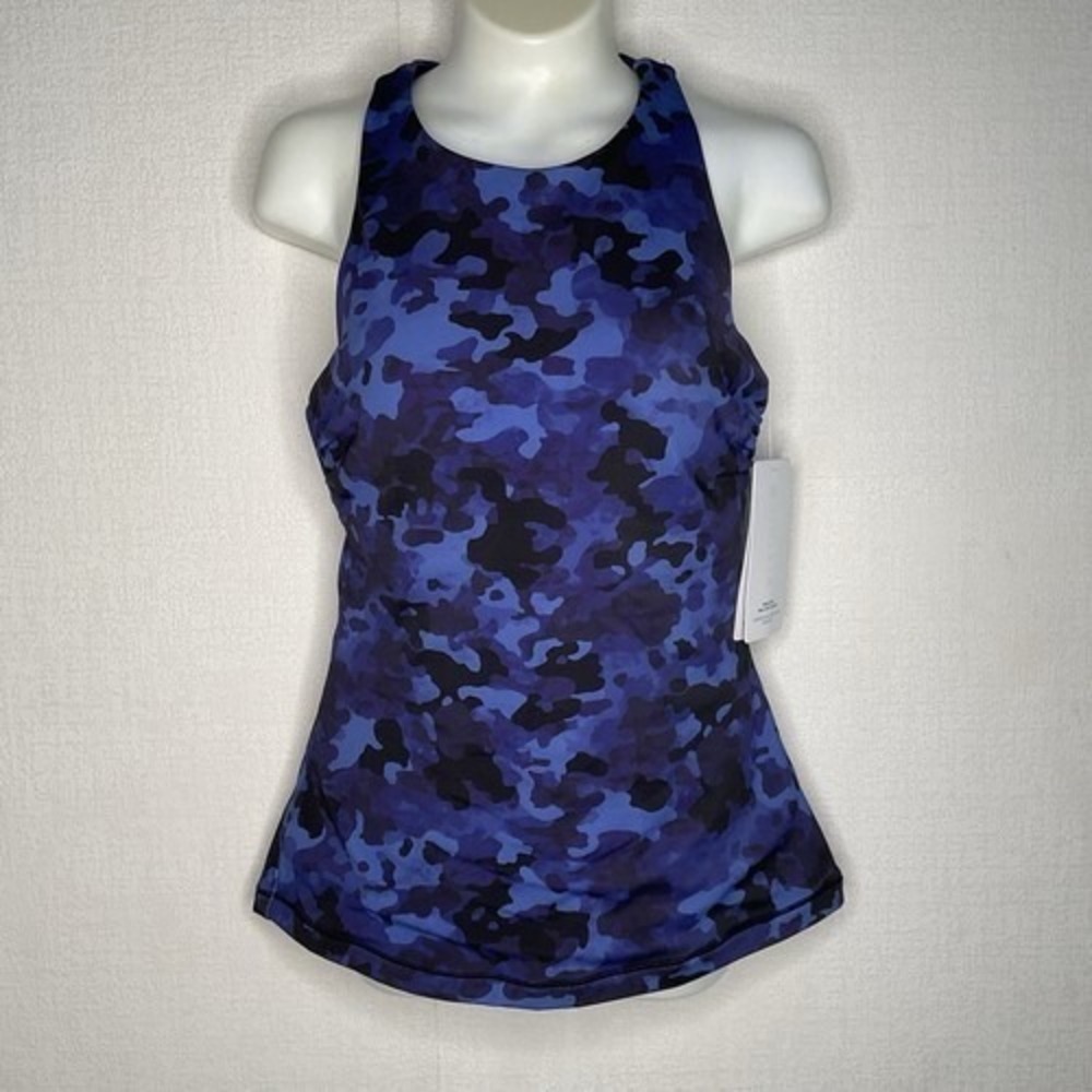 NWT Athleta UPF Maldives Bra Cup High Neck Tankini Top Women 34B/C Cambodia